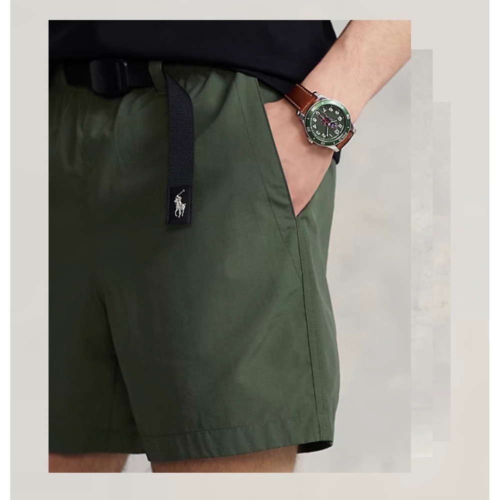 Polo Ralph Lauren 6-inch Water Resistant Hiking Short M‎ Green Gorpcore Utility